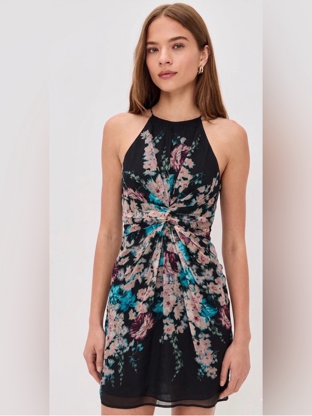 Zimmermann fortune ray silk halter dress size 0 - Picture 3 of 9
